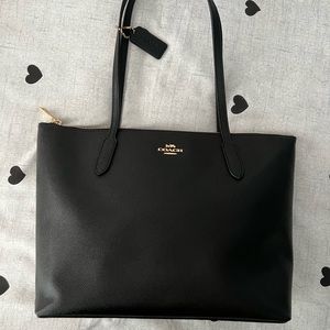 Coach Zip Top Tote
